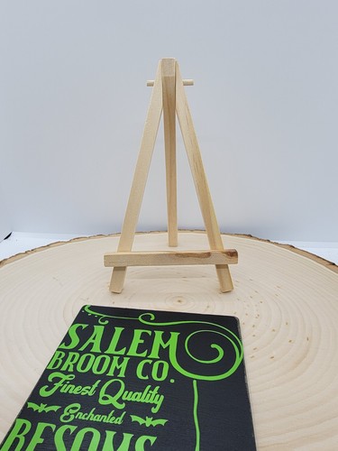 Halloween Tiered Tier Tray Decor Mini Sign Decoration Salem Broom Co Enchanted - Picture 5 of 5