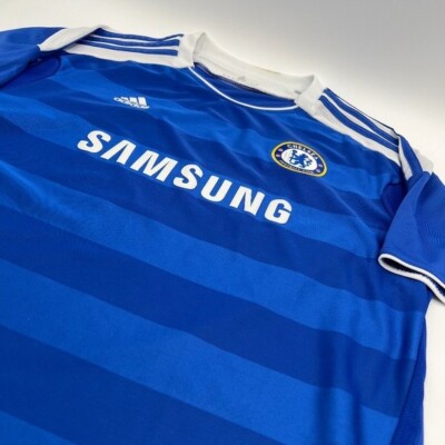 Drogba #11 Chelsea FC 2011/2012 Champions Home ORIGINAL Adidas