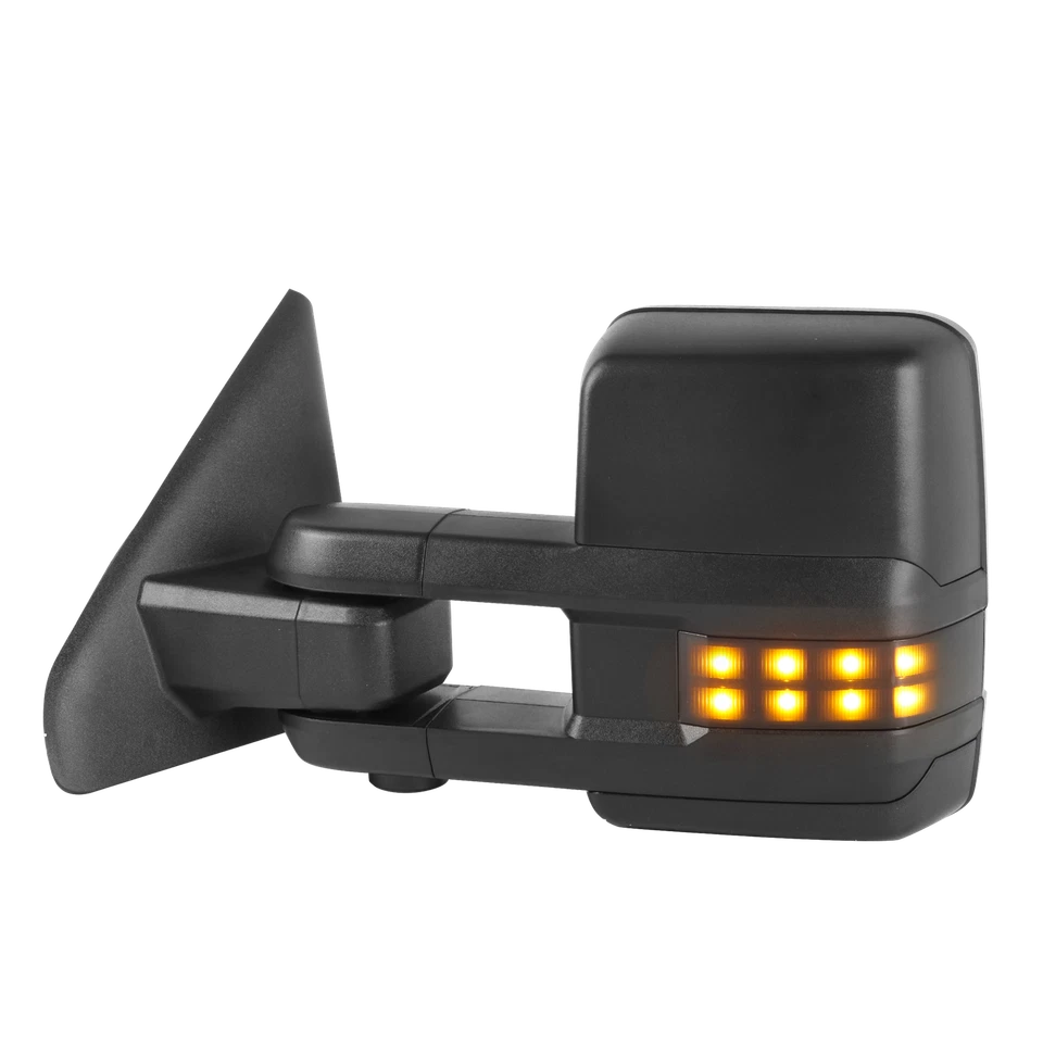 Par de retrovisores de reboque aquecidos a energia para 2003-2008 Dodge Ram 1500 2500 3500 - Imagem 2 de 4