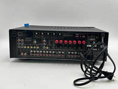 Yamaha Rx-v665 Natural Sound AV Receiver 7.2 Surround and 2nd Zone