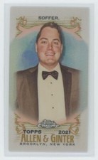 2021 Topps Allen & Ginter Chrome Mini Ben Soffer #297