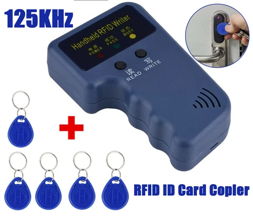 125KHz RFID Copier ID Card Reader Handheld Writer Access Control Card Duplicator - Picture 2 of 9