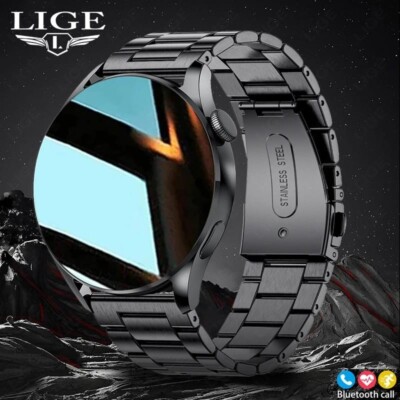 2024 New For Android IOS Smart Watch Men Bluetooth Call Blood Pressure Monitor