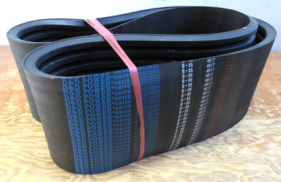 D&D Powerdrive ORB-19-13876B85/09 Banded V Belt 88'' L 0.62 W