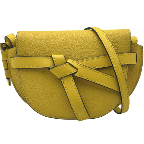 LOEWE Gate Mini Yellow Shoulder Bag #2340
