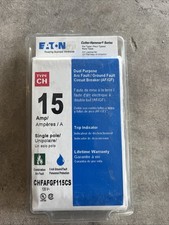 Eaton CHFAFGF115CS 1-Pole 15A Dual Function Circuit Breaker