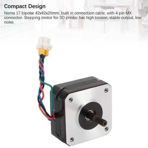 3D Printer Accessories Stepper Motor 2 Phase 1A 1.8° Stepper Motor For Prusa CB - Afbeelding 12 van 24