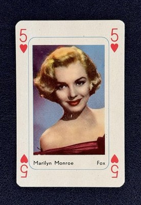 1959 Marilyn Monroe~ Maple Leaf Gum Playing Card ~ printed In Holland ~ RARE