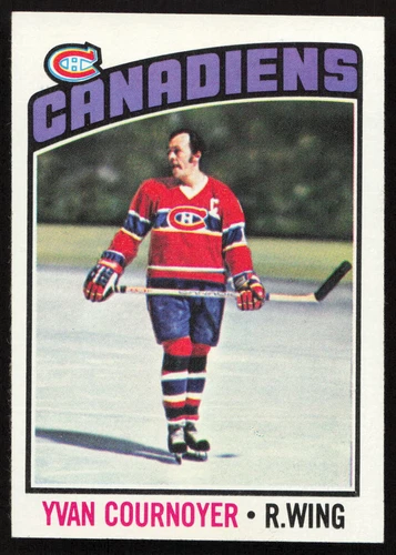 1976-77 Topps #30 Yvan Cournoyer Montreal Canadiens NM-MT or Better! PACK FRESH!