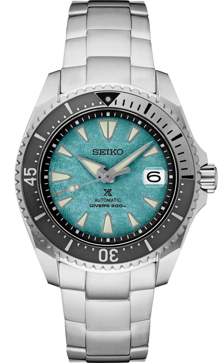 Seiko Prospex Cave Diver Shogun 43.5mm Titanium Turquoise Watch