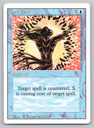 Spell Blast - Revised Edition (3rd Edition) - Common - MTG