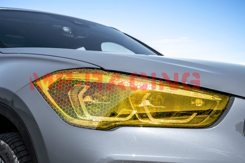 12" Hex Holographic Gloss Headlight Taillight Tint Film Fog Honeycomb Protective - Bild 7 von 86