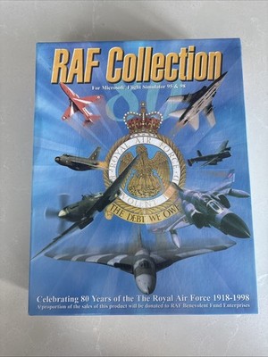 RAF Collection MS Flight Simulator 95/98 PC CD-ROM Big Box 