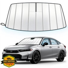 TATMAKLOONG Honda Civic Accord 2022-2026 Windshield Sun Shade Custom Fit