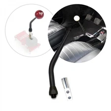 Black 10" Single Bend Shift Stick Fits TKO Magnum Tremec 5 6 Speed Transmission
