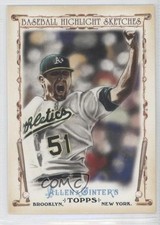2011 Topps Allen & Ginter's Baseball Highlight Sketches Dallas Braden Sketch 0a1