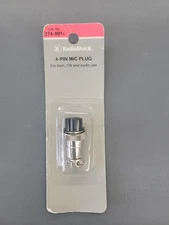 RadioShack 274-001A Ham/CB/Audio 4-Pin Female Mic Connector