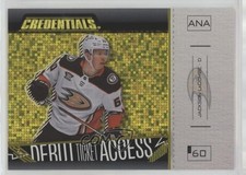 2023 Credentials Debut Ticket Access Horizontal Yellow Jackson LaCombe #165 2d8