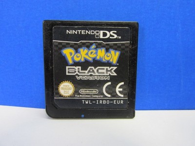 Nintendo DS POKEMON SCHWARZE VERSION VIDEOSPIEL ORIGINAL kostenloser UK-VERSAND NUR KARTON