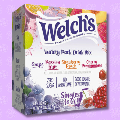 Zero Sugar Variety Pack Singles to Go Powdered Drink Mix 30 Count Packet