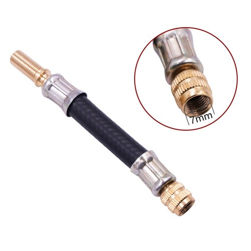Practical Valve Extensions Tube Extension BLACK Wear-resistant 180mm 34g - Picture 7 of 10