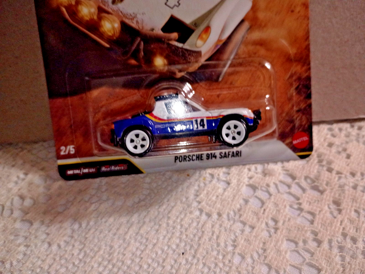 Hot Wheels Premium Car Culture Thrill Climbers Porsche 914 Safari