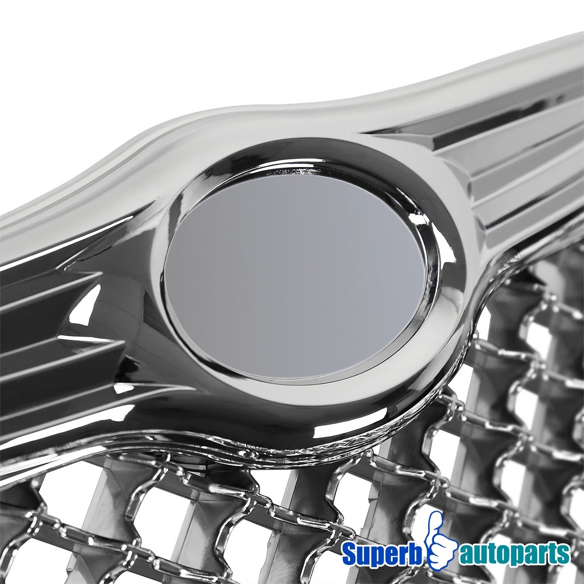 Fits 05-10 Chrysler 300/300C Stainless Steel Mesh Grille