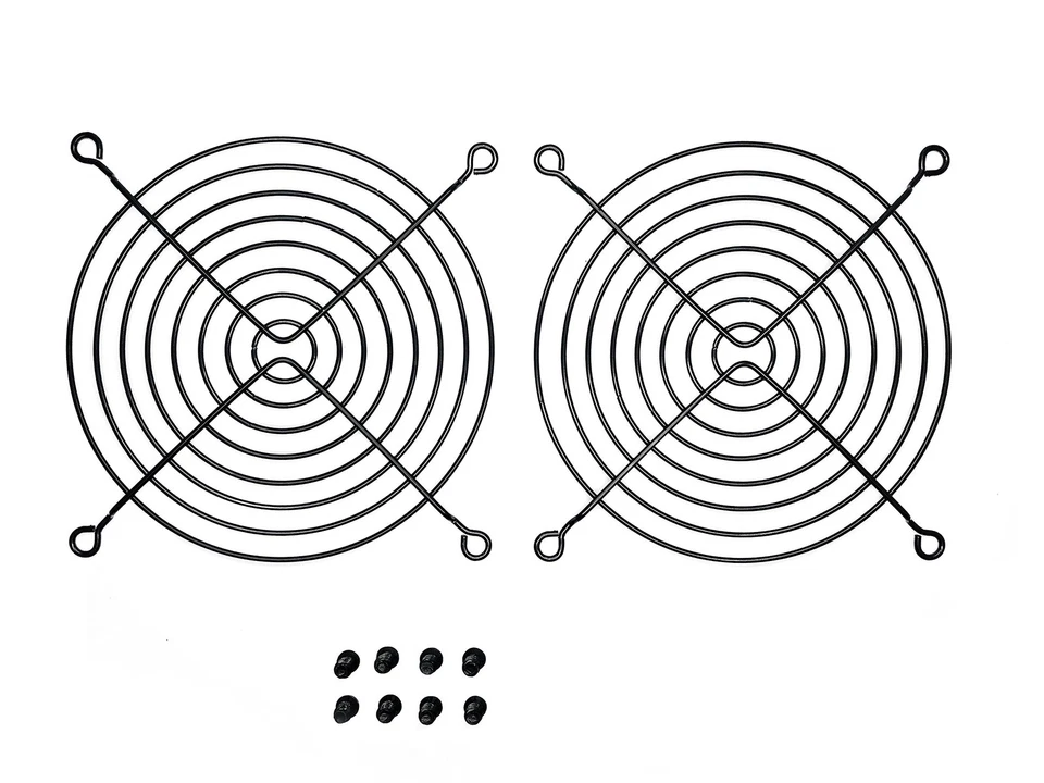 120mm High CFM Cooling Fans 200CFM 4000RPM 12V 4-Pin Molex - 2 Pack | Heavy Duty - Image 4 of 4
