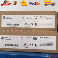 New Allen-Bradley 1746-BAS SER C SLC500 Analog PLC Output Module 1746BAS AB
