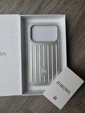 RIMOWA For Apple iPhone 17 Pro Silver Aluminium Phone Case