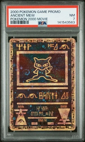 2000 POKEMON GAME MOVIE POKEMON 2000 MOVIE ANCIENT MEW PSA 7