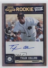 2011 Playoff Contenders Rookie Tickets Signatures Tyler Collins #RT17 Auto 2u8