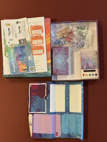 Canvas board game - Used EX - Picture 2 of 2