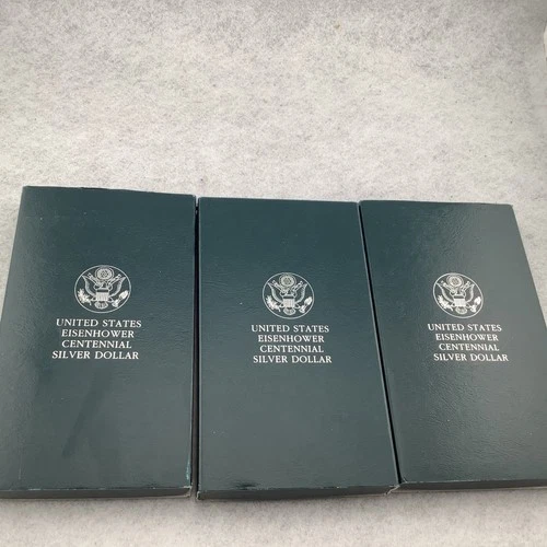 1990 Eisenhower Commemorative Dollar — photo from the most recent tracked eBay sale