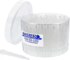 Master Airbrush® Brand 100 Pipette Eyedroppers for Liquid Transfer and Airbrush