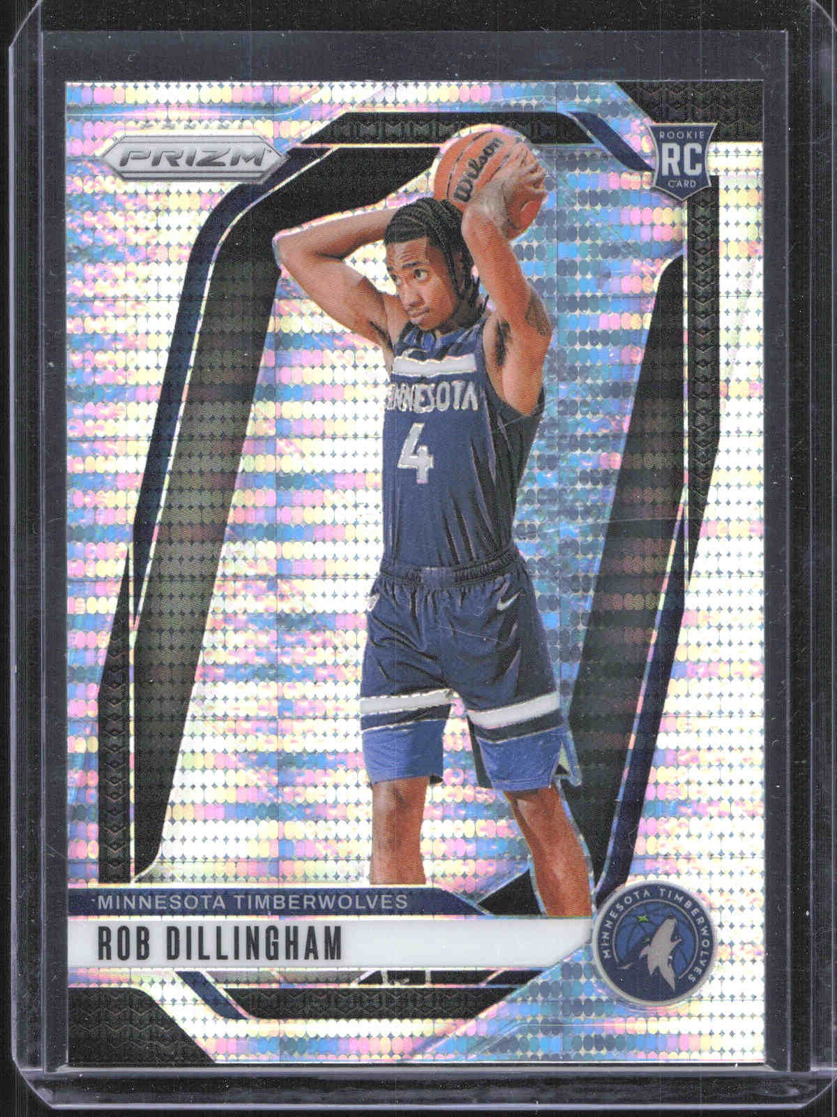 2024-25 Panini Prizm #250 Rob Dillingham Prizms Pulsar