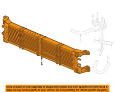 HONDA OEM 23-24 CR-V Cooling Trans Oil Cooler-Trans Cooler 2550069K003