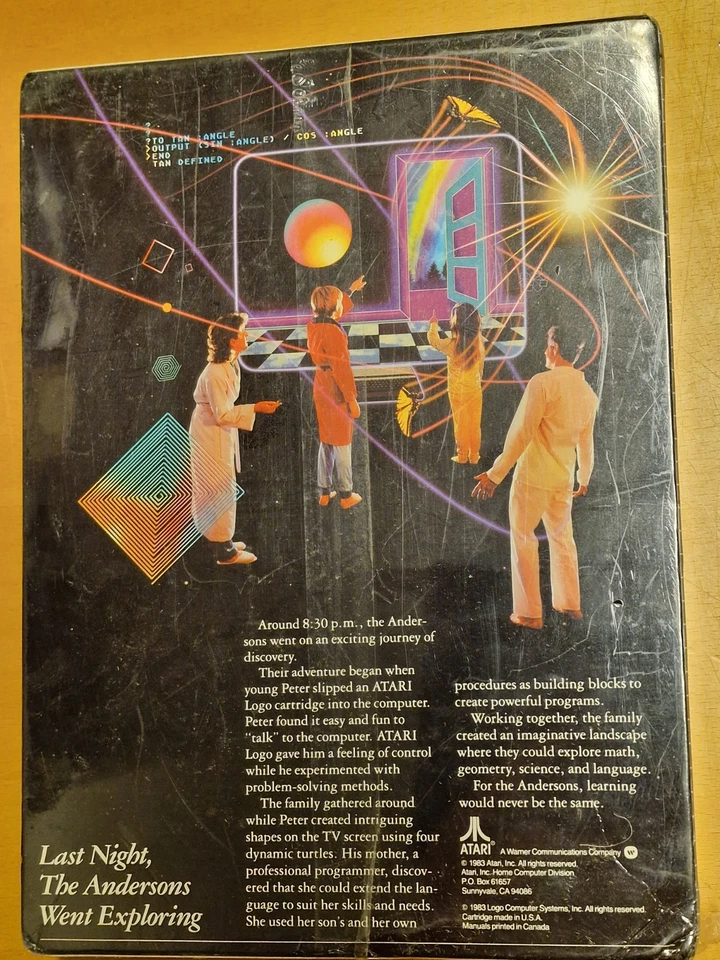 ATARI LOGO Handbücher - Original US-Version von 1983 (englischsprachig) - OVP - Bild 2 von 3