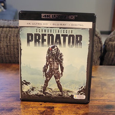 Predator 4K Ultra HD Blu-ray Digital R Arnold Schwarzenegger John McTiernan