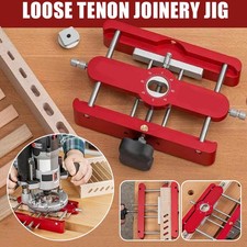 Precision Mortising Jig  Loose Tenon Joinery Jig 2 in 1 Punch Locator Doweling