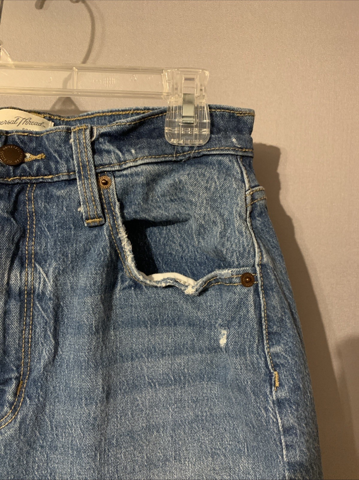 Universal Thread Y2K Medium Wash Soft Grunge Dist… - image 5