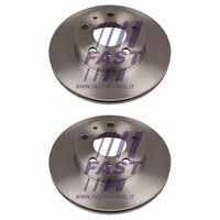 2X Fast Bremsscheiben 280Mm BelÜFtet Vorne Passend FüR CitroËN Jumper Fiat