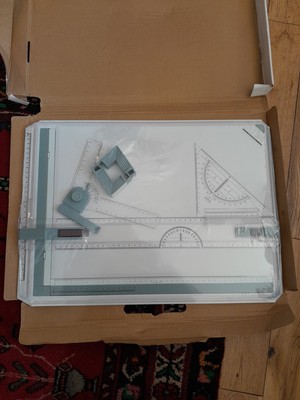 Rotring Profil A3 / Rapid A3 Zeichenbrett im Originalkarton 500x370mm. Versiegelt