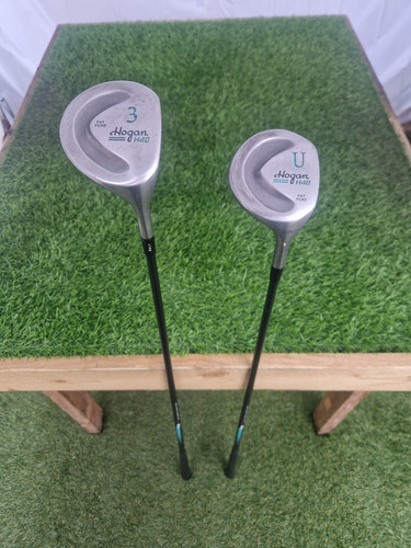 Hogan H40 #3 15* & 24* U Woods - Lite Flex Graphite Shafts - Right Handed - Picture 1 of 11
