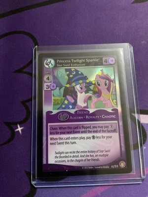 princess twilight sparkle mtg card [2] [Ponies: The Galloping] [Foil]  Face to Face Games but theres no doubt its worth fighting for! My Little Pony Collectible Card