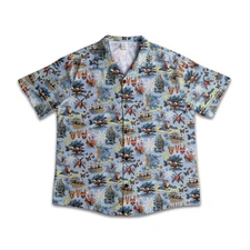 Club 33 Jungle Cruise Hawaiian Shirt Mens Style Disneyland Tiki Adventure - Rare