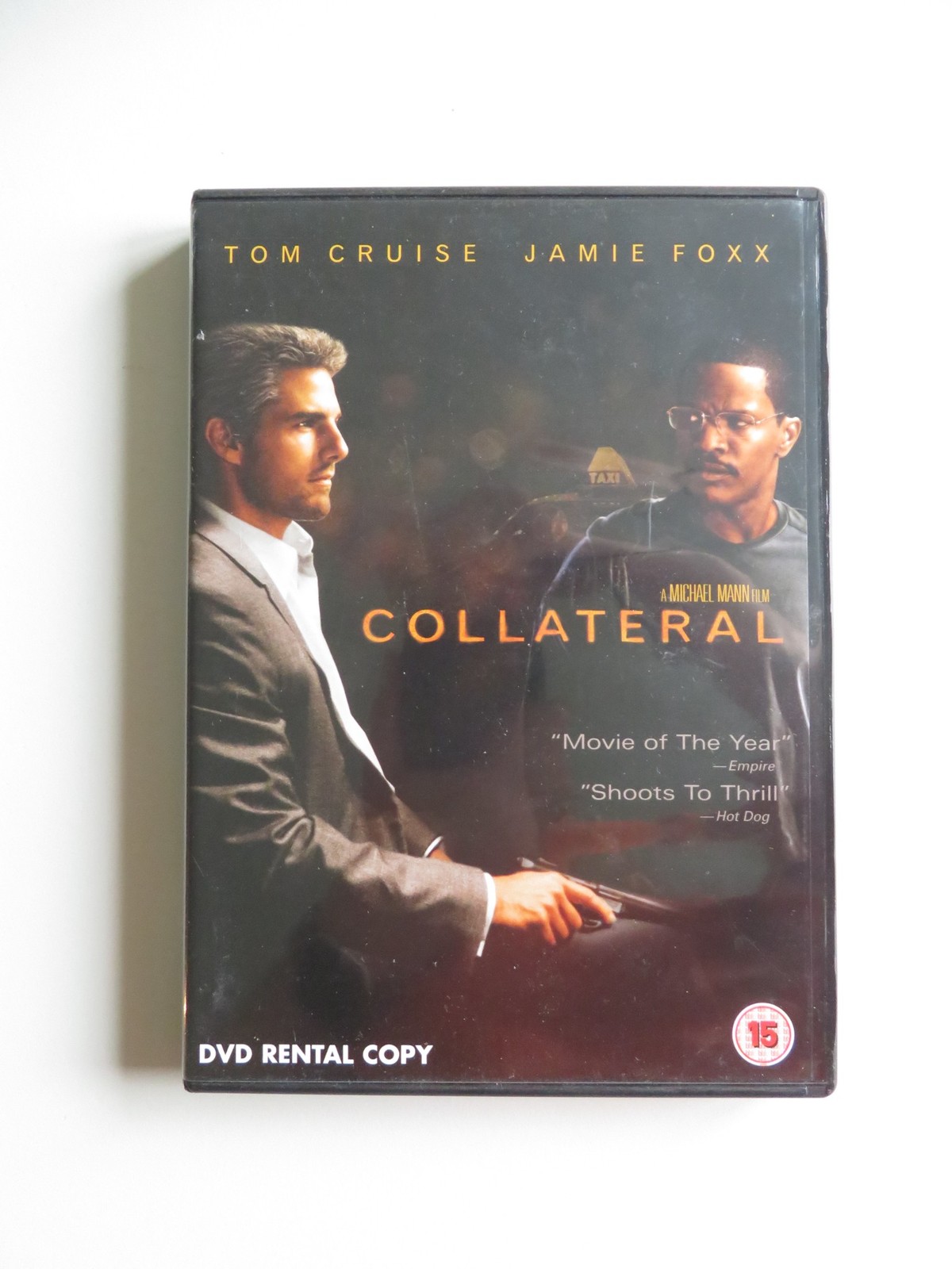 COLLATERAL (DVD) TOM CRUISE JAMIE FOXX 2004 REGION 2