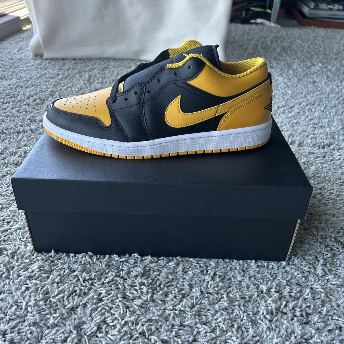 Jordan 1 Low Yellow Ochre | eBay