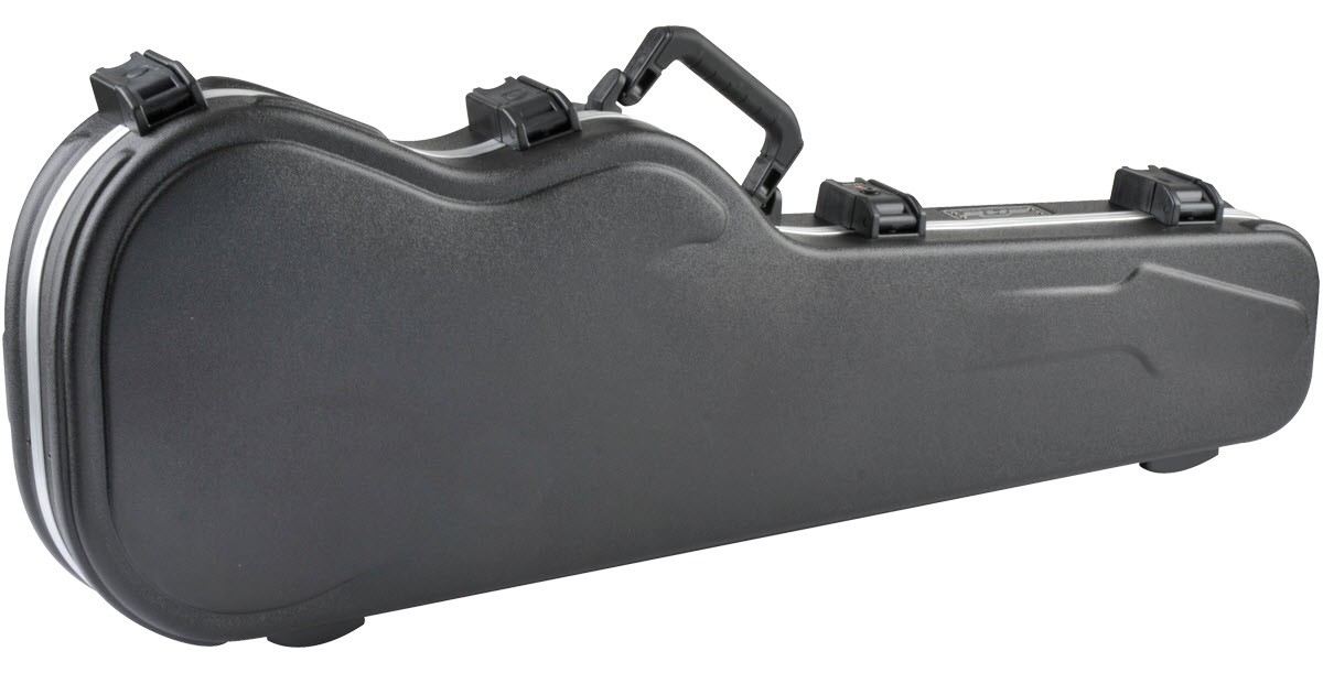 まつみ⑦ 裁断済み SKB Shaped Molded Electric Guitar Hardshell Hard Case Fits