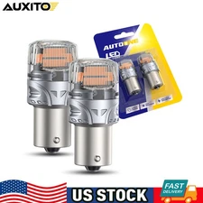 AUTOONE 1156 P21W Amber LED Turn Signal Light Bulb Error Free Anti Hyper Flash